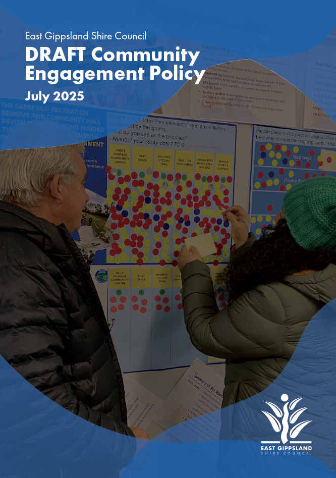Community Engagement Policy review Your Say East Gippsland